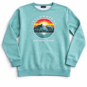 Yellowstone National Park Graphic Sweatshirt | Lone Rock Clothing | Men’s Large